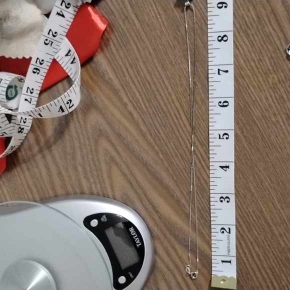 Mystic Topaz Heart-Shaped Sterling Silver Pendant with Chain. NEW - Picture 12 of 12